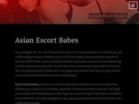 Las Vegas Asian escorts